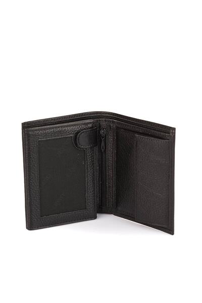 GUARD Genuine Leather Men's Black Wallet 67.g.01