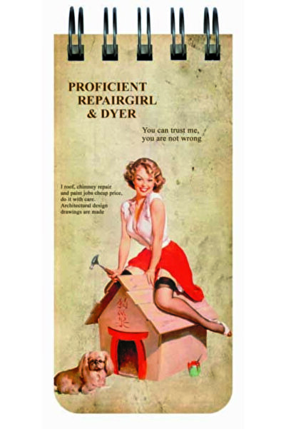 DEFFTER Pin Up Girls Construction Master Bez obloge 60 listova