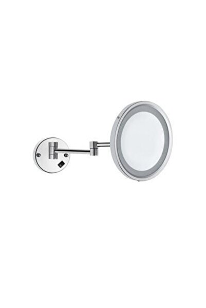 BAUBOSS Led Işıklı Mafsallı Makyaj Ve Tıraş Aynası (Pirinç)