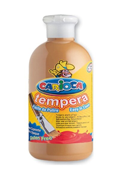 carioca Tempera Suluboya Süper Yıkanabilir Açık Kahverengi 500 Ml.