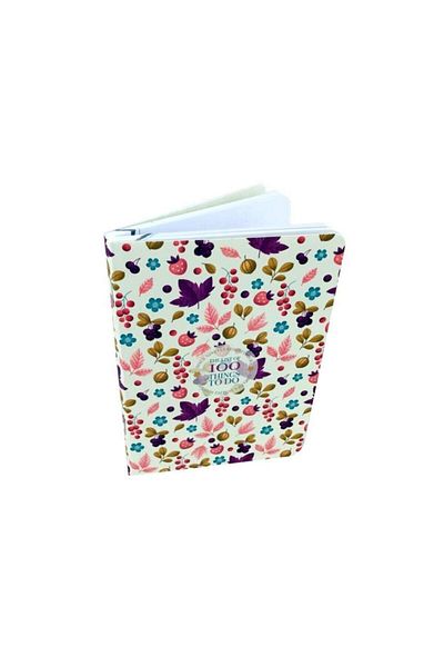 Gıpta 100 Things Wire Stitched Cardboard Cover Notebook A6 80 Sheets 1 Piece