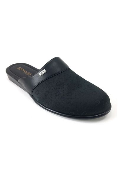 Ceyo 9823-2 Comfort Men's Black Slippers
