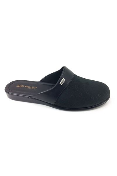 Ceyo 9823-2 Comfort Men's Black Slippers