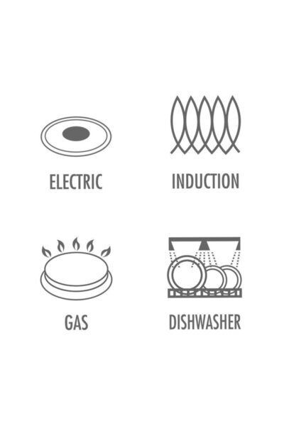 Kapp Steel Pot - Cylindrical 28X28 cm - 17.2 Lt
