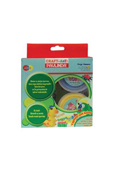 Umur الحرف والفنون 81185 بوليندا مشروع البلاستيسين 4x28 غرام