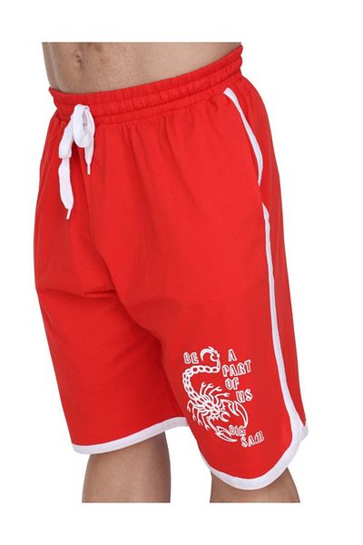Big Sam Training Shorts Red 1387
