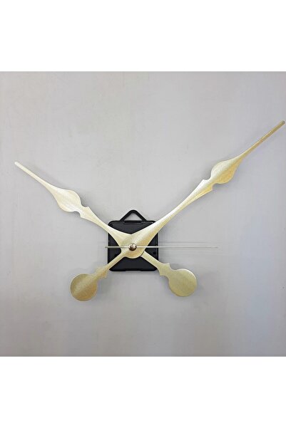 Otantik Duvar Saati Mekanizması Akrep Yelkovan Saniye Askılı Motor Sessiz Akar