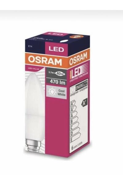Osram 5-7w Led Ampü Mum L Beyaz (5adet)