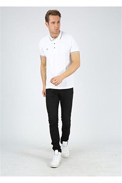 Dafron Sport Erkek Polo Çizgili Yaka T Shırt