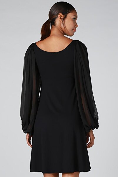 Quincey Kolu Tül Detay Elbise