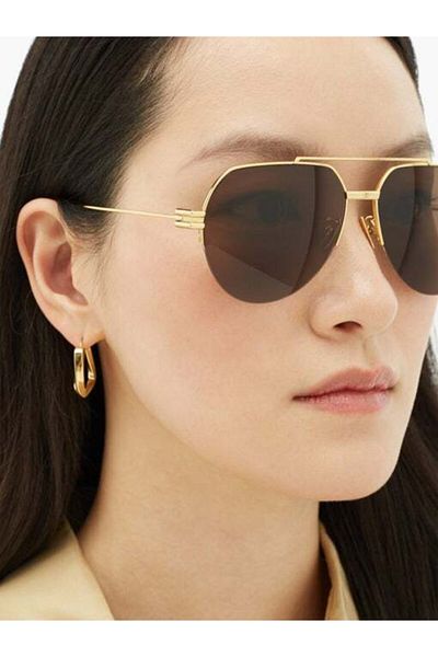 Bottega Veneta Unisex Sunglasses - Stylish and Comfortable