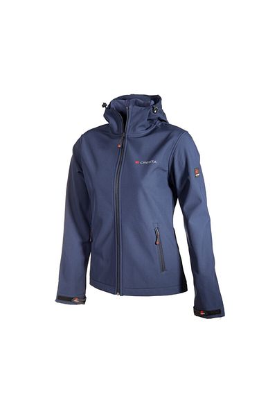 Cresta Γυναικείο Basic Softshell μπουφάν με κουκούλα εξωτερικού χώρου