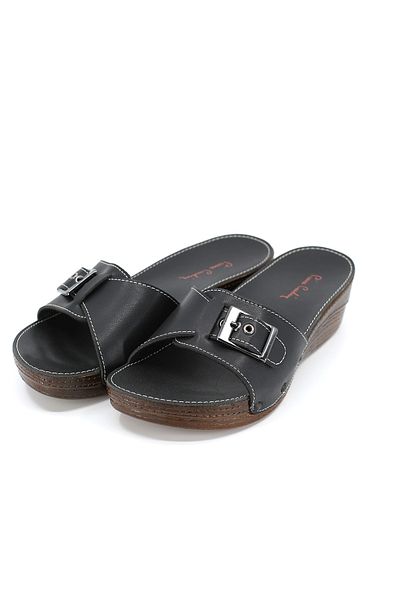 Pierre Cardin Women's Black Slippers PC-6783 21s28006783