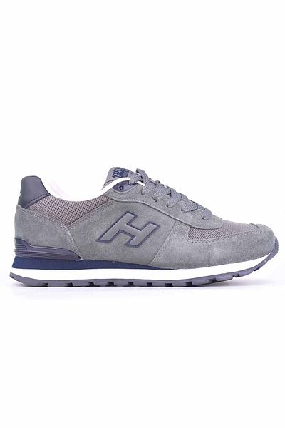 Hammer Jack Γνήσιο δέρμα Casual Άνετο Γκρι Unisex Sneaker