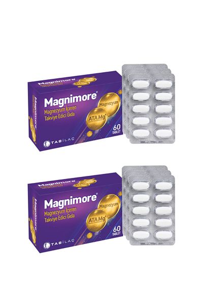 Magnimore Magnesium Containing - Food Supplement Set of 2
