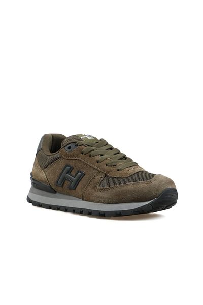 Hammer Jack M19250 Men's Khaki Genuine Nubuck Leather Casual Sports Shoes