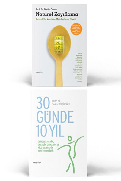 hayykitap Naturel Zayıflama - 30 Günde 10 Yıl