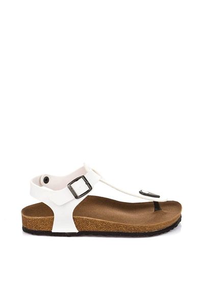 Fox Shoes Sandale de damă albe B777805009