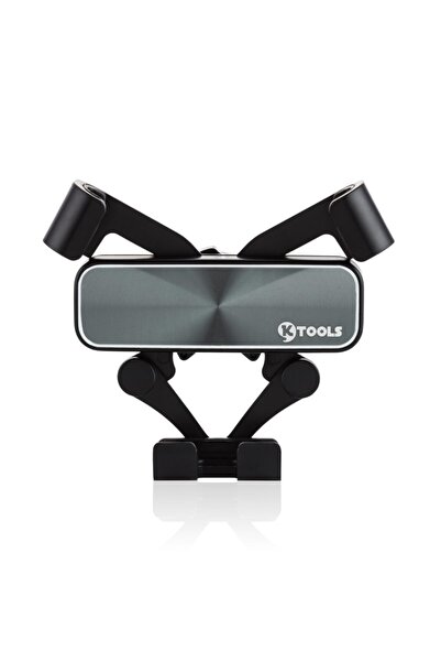 Ktools Drivesafe Slide 360 Yatay Dikey Araç Telefon Tutucu Siyah Gravity Drive