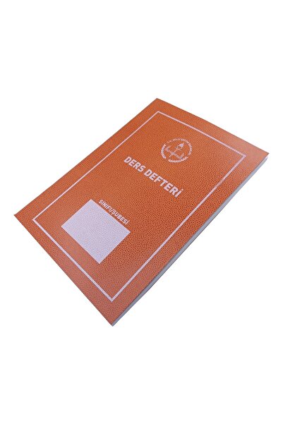 NO NAME Ders Defteri 8 Derslik Yoklama Fişli Plastik Kapak