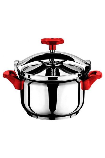 Hascevher Armoni Red 3.5 Lt Pressure Cooker