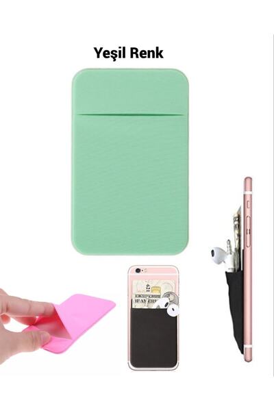 ucuzmi Cep Telefonların Arkasına Yapışan Kimlik Kredi Kartı Kulaklık Tutucu V...