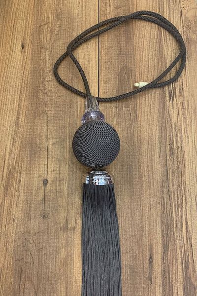 Petra Home Perde Gray Decorative Curtain Pendant Lamp