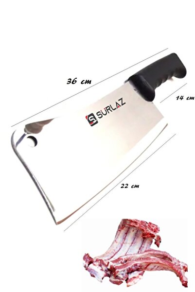 SürLaz Sürmene Bıçak Seti Satır Zırh Şef Bıçağı 3'lü