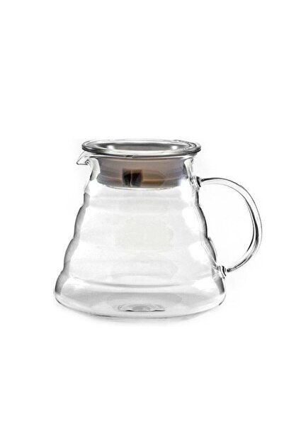Epinox Tabakçı Çanakçı Kahve Sürahi Borosilikat Cam 600 Ml