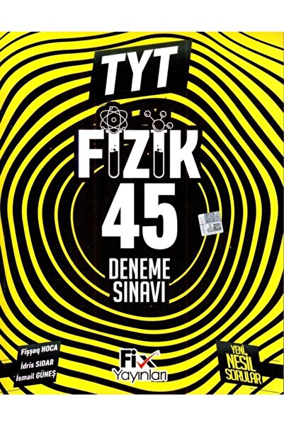 Genel Markalar Fix Yayınları TYT Fizik 45 Denemeleri