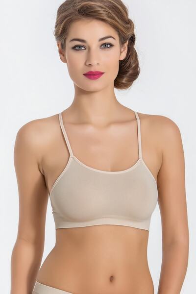 Miss Fit Non-Wired Capless Thin Strap Sports Bra 1505