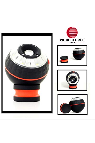 Genel Markalar Worldforce Profesyonel Top Şekilli Manyetik Pod Led Fener 250 ...