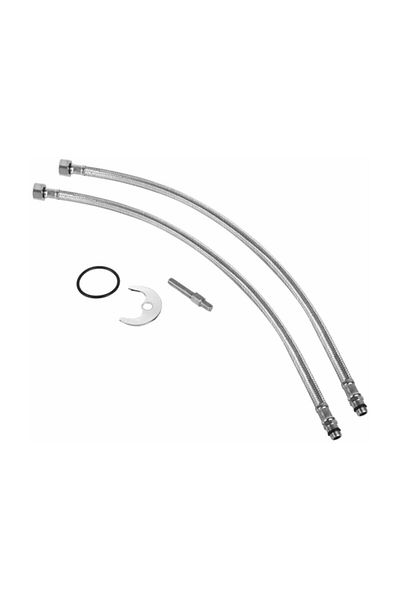 Grow Lux Mix Kitchen Sink Faucet Set with Hot and Cold Inlet