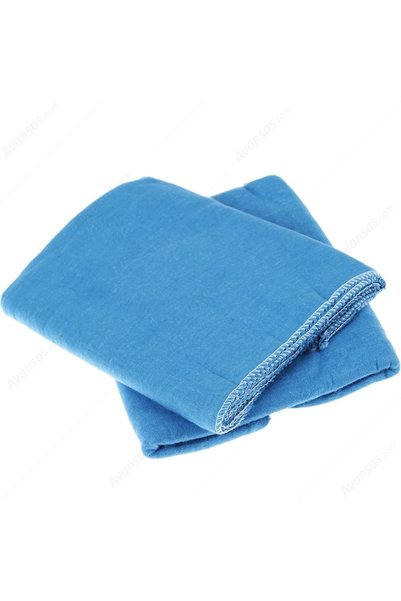 Bahat Plava flanelska krpa za čišćenje, pakovanje od 12 komada, 30*30 cm