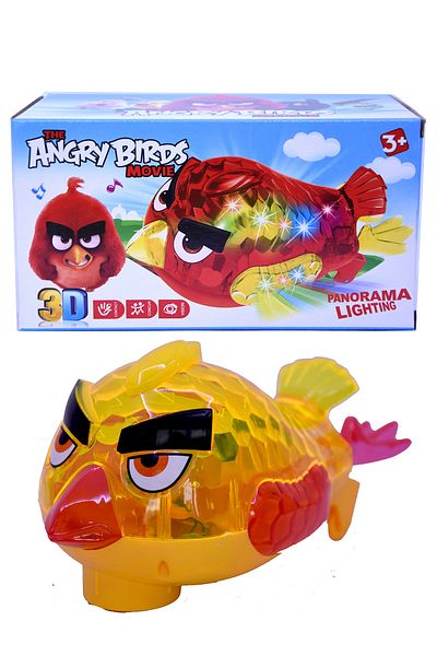 Angry Birds Angry Birds Toy with Sound and Light Multiply and Turn Moving