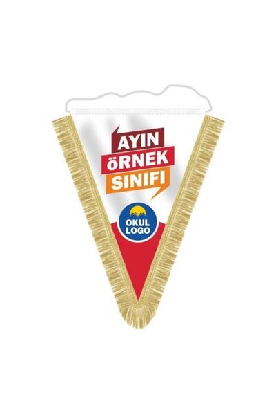 FLAGTURK Ayın Örnek Sınıfı Püsküllü Flama 25x35 Cm