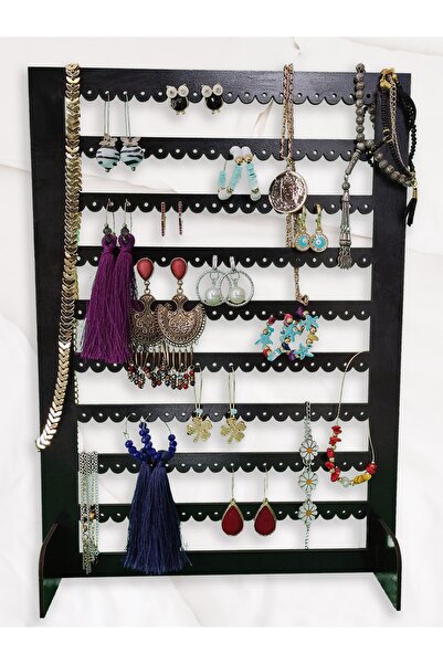 GEEG حامل مجوهرات للأظافر والأقراط المزخرفة، حامل مجوهرات أنيق ومنظم إكسسوارا...