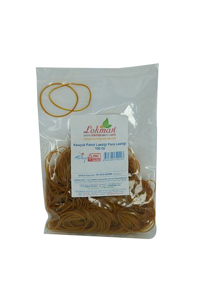LokmanAVM Rubber Package Rubber Money Rubber 100 Gr Package
