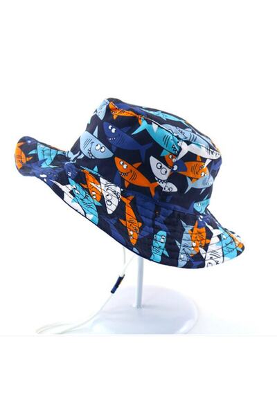 Petityu Καπέλο Upf50 Laci Orange Blue - Αντιηλιακή προστασία UV, για άλικας 4...