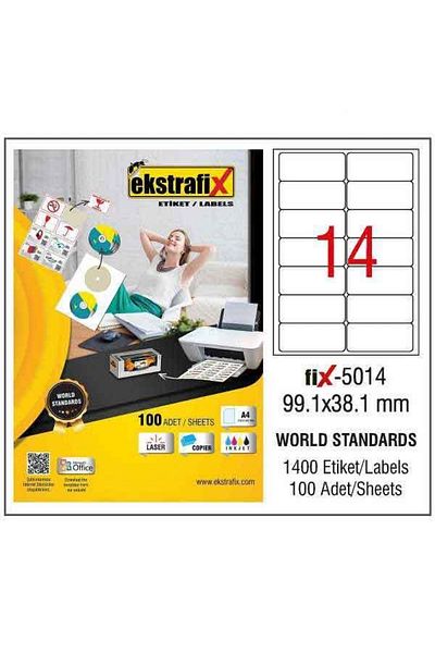 İnter Laser Label (fix5014) 99,1x38,1 Mm