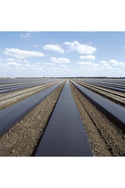 Bizim Yok Yok Uv Katkılı (delikli) 10 Metre Çilek Naylonu-malç Naylonu Eni:130cm 100 Micron