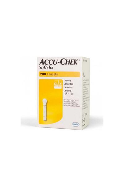Accu Chek Softclix Lanset 200 Lü