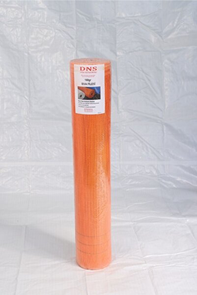 DNS Dış Cephe Sıva Filesi 160 gram Turuncu 50 Metre 8.6 Kg