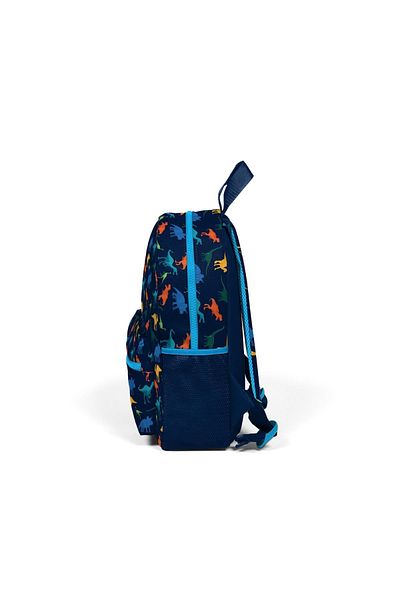 Coral High Rucsac cu două compartimente cu model de dinozaur albastru bleumarin pentru copii 23353