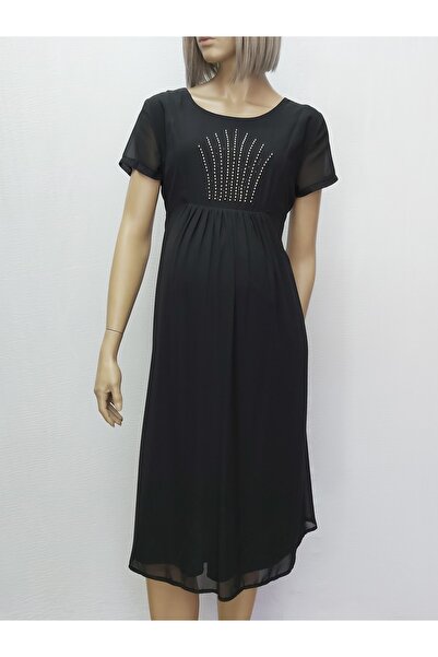 Tria فستان حمل شيفون صيفي - إكسسوار أمامي