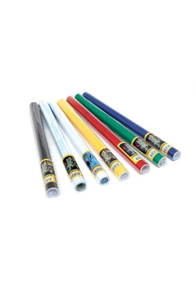 inox Yapışkanlı Asetat Renkli 45 cm X 2 mt 4322 Karışık Renk