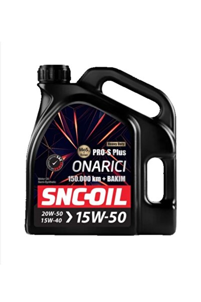 snc -oıl Pro-s Plus Onarıcı Heavy Duty 150.000 Km 15w-50 Onarıcı Motor Yağı. 4 Litre