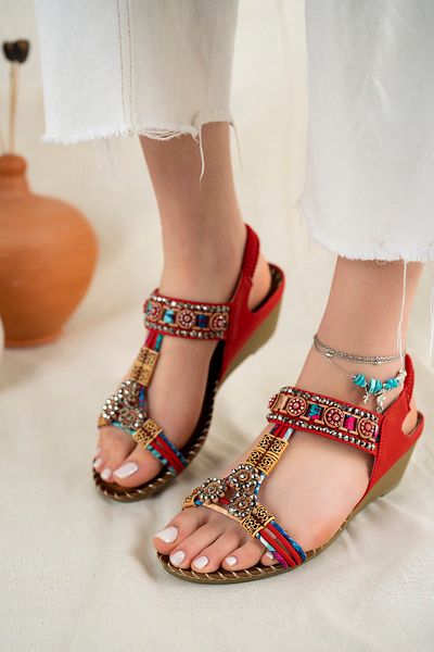 Khayt Farah Anatomical Orthopedic Stone Daily Women's Sandals