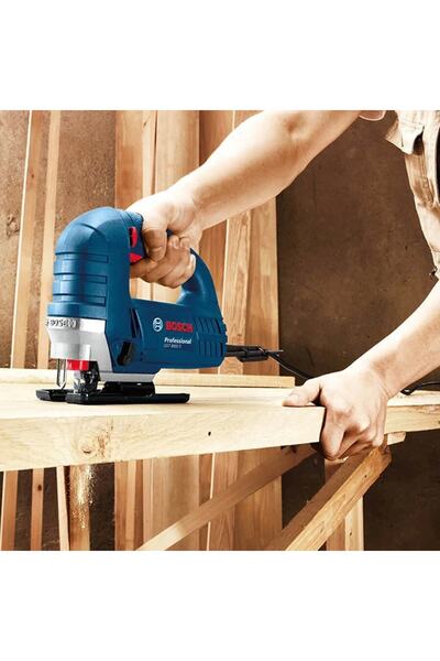 Bosch Professional Gst 8000 E Dekupaj Testere Dekopaj + 10 Parça Metal Ahşap Karışık Testere Bıçağı