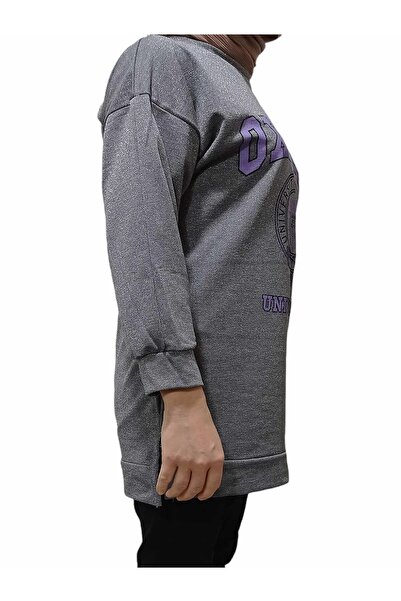 krm bebe Γυναικείο φούτερ με στάμπα Glitter